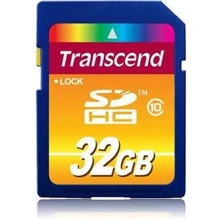 Карта пам'яті Transcend 32GB SDHC Class 10 (TS32GSDHC10): Тип карти SDHC