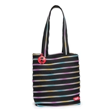 Сумка ZIPIT Premium Tote Beach Black Rainbow Teeth черная (ZBN-8): Тип Сумка