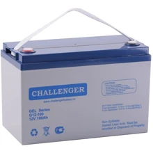 Аккумулятор Challenger G12-100 (GEL,12В, 100Ач): Тип GEL
