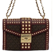 Женская сумка кросс боди Michael Kors коричневая (MK0643W): Пол Женский