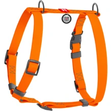 Шлея для собак WAUDOG водостойкая анатомическая Н-образная Waterproof c QR-паспортом, пластиковая пряжка-фастекс S, Ш 15 мм, А 28-42 см, В 34-51 см (32944): Производитель WAUDOG