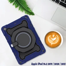 Аксессуар для iPad BeCover Armored Shockproof Case with Stand Blue (707235) for iPad 10.2" (2019-2021): Цвет синий