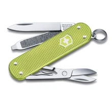 Мультитул Victorinox Classic SD Alox Colors Lime Twist 58мм/5функции/рифленый зеленый (0.6221.241G): Тип мини-мультитул