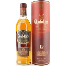 Виски Glenfiddich 15 Years Old 0.7л в металлическом тубусе (DDSAT4P083): Объем, л 0.7