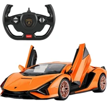 Машинка на радиоуправлении Lamborghini Sian Rastar 97760 оранжевая, 1:14: Класс Гоночный