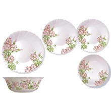 Столовый сервиз Сервиз Luminarc Fleurs Fraiches Celadon C9663 (19 пр.): Количество персон 6