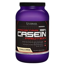 Протеин Ultimate Nutrition Prostar 100% Casein Protein 907 g /27 servings/ Vanilla Creme: Вид Казеины