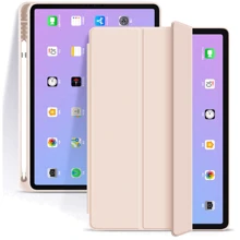 Аксессуар для iPad BeCover Tri Fold Soft TPU with Pencil mount Pink for iPad 10.9 (2022 / 2024) / iPad 11 2025 (708462): Цвет розовый