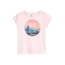 Футболка H & M 7Z4886105 134-140 см світло-рожева: Тип футболки