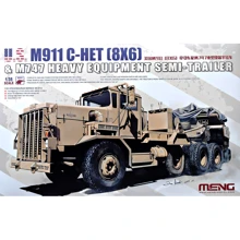 Полуприцеп Meng для тяжелых грузов M911 C-HET (8X6) & M747: Производитель Meng