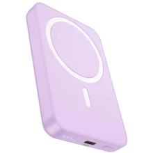 Внешний аккумулятор Hoco Power Bank 5000mAh J109 Easy MagSafe PD 20W Purple: Количество USB 1