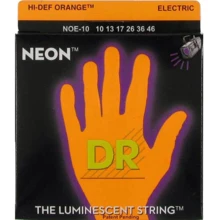 Струна для гитар Струны для электрогитары DR NOE-10 NEON Hi-Def (10-46) Medium: Тип Комплект струн