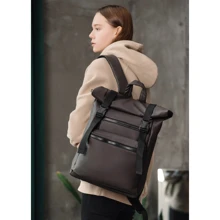 Женский рюкзак Sambag RollTop Zard темно-коричневый (24238901): Пол Женский