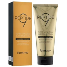 FarmStay Peptide 9 Super Vitalizing Cleansing Foam Пенка для умывания лица с пептидами 180 ml: Пол Для женщин