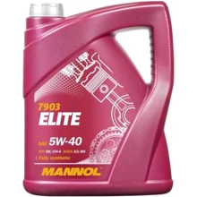 Моторна олія Mannol Elite 5W-40 5л (MN7903-5): Тип Синтетическое