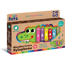 Дерев'яний ксилофон Kids hits Крокодил (5 клавіш, паличка) (KH20/018): Тип музыкальная игрушка