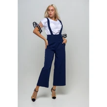 Брюки FLFashion Томик КБТ 1432 42 синие: Сезон Демисезон