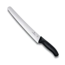 Кухонний ніж Victorinox SwissClassic 26 см Black (68633.26): Лезо нержавіюча сталь