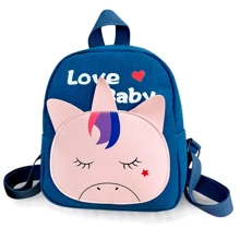 Детский рюкзак Evo-kids Small Unicorn-2 Blue (2418-19 Blue Unicorn-2): Возрастная группа от 2 до 7 лет