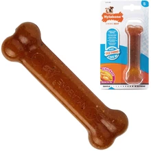 Игрушка Nylabone Puppy Chew Bone кость жевательная для щенков вкус курицы S до 11 кг 11.4x3.2x1.9 см (54517): Производитель Nylabone