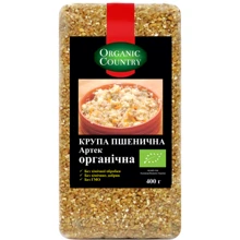 Крупа пшеничная Артек из яровой пшеницы твердых сортов, Organic Country, 400 г (WT3173): Вес нетто 400 г
