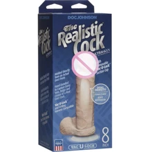 Фаллоимитатор Ultra Realistic 8, 19х5 см: Назначение Вагинальные