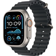 Apple Watch Ultra 2 2024 GPS + Cellular 49mm Natural Titanium Case with Black Ocean Band UA: Розмір 49mm