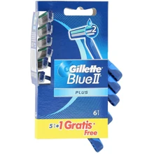Gillette Blue II Plus Ultragrip Станки для бритья одноразовые 6 шт.: Вид Бритвенные станки
