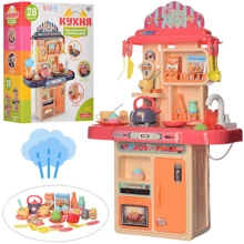 Игровой набор Кухня 16854B 46-20-70см, плита, мойка, продукты, звук, свете: Производитель Limo toy