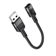 Кабель Hoco USB Cable to USB-C U107 Female 2A 0.1m Black: Тип USB Cable - USB-C F
