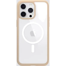 Чехол для iPhone SwitchEasy MagEasy Roam M + Strap MagSafe Case Beige (MPH57P165BI23) for iPhone 15 Pro Max: Цвет бежевый