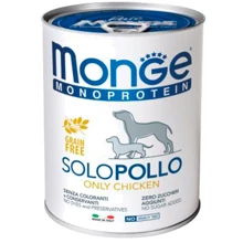 Паштет для собак Monge Dog Solo 100% курица 400 г (70014212): Тип Влажный корм