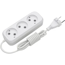 Сетевой фильтр Electrum SB-3 3 гнезда 3м (C-ES-1786): Количество розеток, шт 3