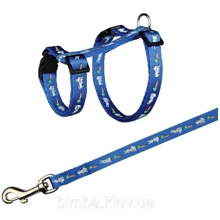 Шлея з повідцем Trixie для кролика 10 мм 1.25 м (4011905062631): Виробник Trixie