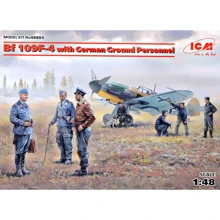Истребитель ICM Bf 109F-4 с немецким наземным персоналом: Производитель ICM