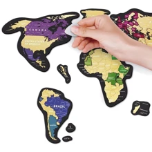 Магнітна скретч карта світу 1DEA.me Travel Map Magnetic World (MG): Виробник 1DEA.me