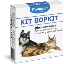 Капли Природа фитокомплекс "Кiт Воркiт" для кошек и собак (3фл.х10мл) (4820150200473): Производитель Природа