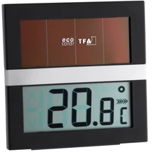 Термогигрометр цифровой TFA "ECO Solar", 90х90х20 мм: Производитель TFA