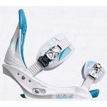 Крепление для сноуборда BURTON STILETTO EST white/blue S 2013 (9009004567848): Цвет белый