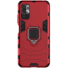 Чехол для телефонов Mobile Case Transformer Ring Dante Red for Xiaomi Redmi Note 10 5G / Poco M3 Pro / Poco M3 Pro 5G: Совместимость Xiaomi Redmi Note 10 5G / Poco M3 Pro / Poco M3 Pro 5G