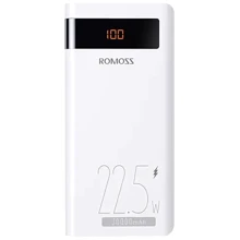 Внешний аккумулятор Romoss Power Bank 30000mAh 22,5W Sense 8PF White (PHP30-852-1735H): Количество USB 3