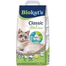 Наполнитель для кошачьего туалета Biokat's Classic Fresh (3in1) 10л (4002064614212): Вид Глиняный