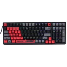 Клавиатура Bloody S98 Sports Red: Подключение проводное