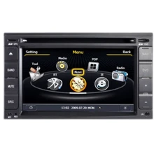 EasyGo Nissan X-trail (U101): Дисплей 6.2" TFT (800 х 480), сенсорный