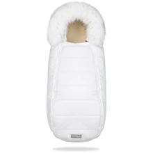 Зимовий конверт-кокон на натуральній овчині з опушкою доречі Baby XS Білий: Виробник доречі