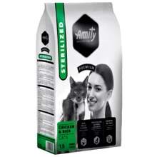 Сухой корм Amity Sterilized Chicken&Rice для стерилизованных котов 10 кг (958 STER CHIC 10KG): Тип Сухой корм