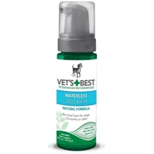 Моющая пена Vets Best Waterless Dog Bath для собак для экспресс чистки без воды 147 мл (vb10134): Тип средства Пена