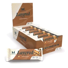 Протеиновые батончики MyProtein Layered Bar 12x60g Cookie Crumble: Пол Унисекс