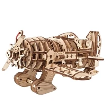 Механічний 3D пазл UGEARS Літак шалений шершень (70183): Вид военная, воздушная техника, корабли, поезда