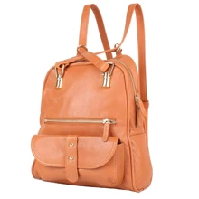 Женский рюкзак Laskara коричневый (LK-DM229-cognac): Пол Женский